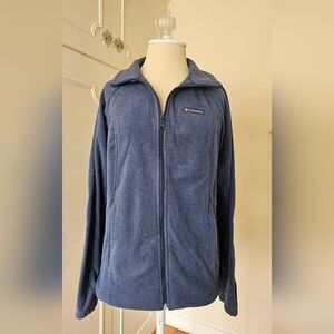 NWT Columbia Sawyer Rapids 2.0 Women's Blue Fleece Full Zip Jacket, Size Medium